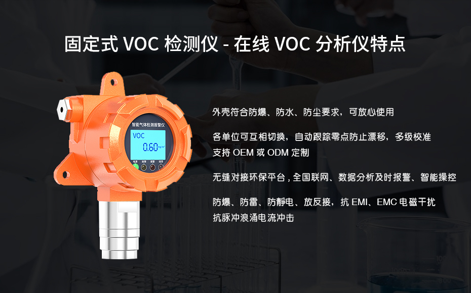進(jìn)口固定式voc檢測(cè)儀